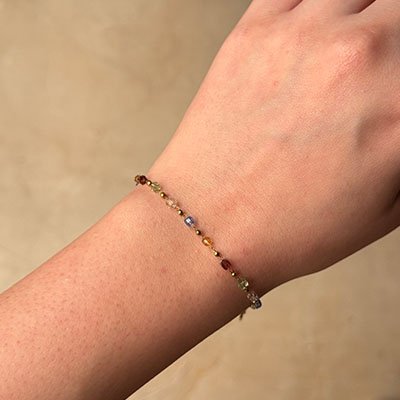 Rainbow-Sprinkle Bracelet